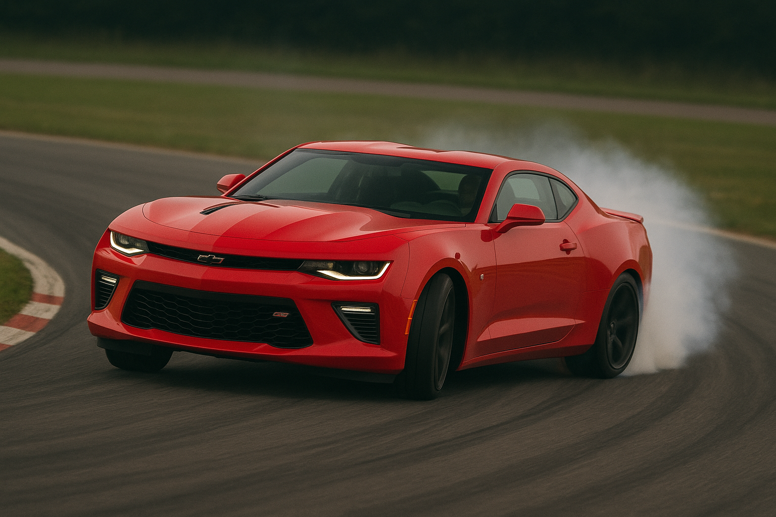 Chevrolet Camaro glisse